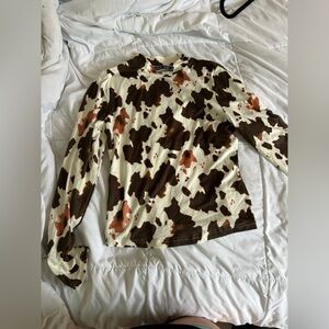 Cow Print long sleeve